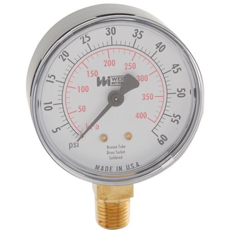 Gauge,Water Pressure, 0-60 Psi For  - Part# Vh918460